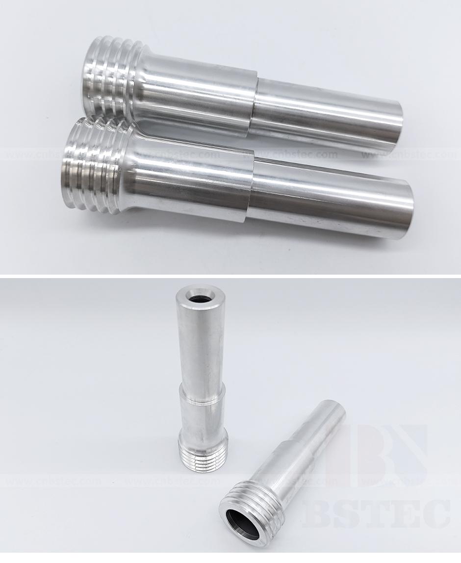 Tungsten Carbide Long Venturi Nozzle Coarse Thread with Al Jacket