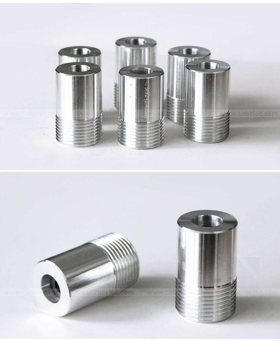 Straight Bore Nozzle Fine Thread with Al Jacket