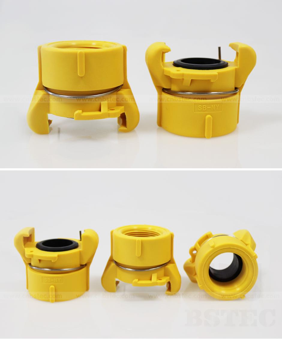 Nylon Sandblast Thread Claw Couplings