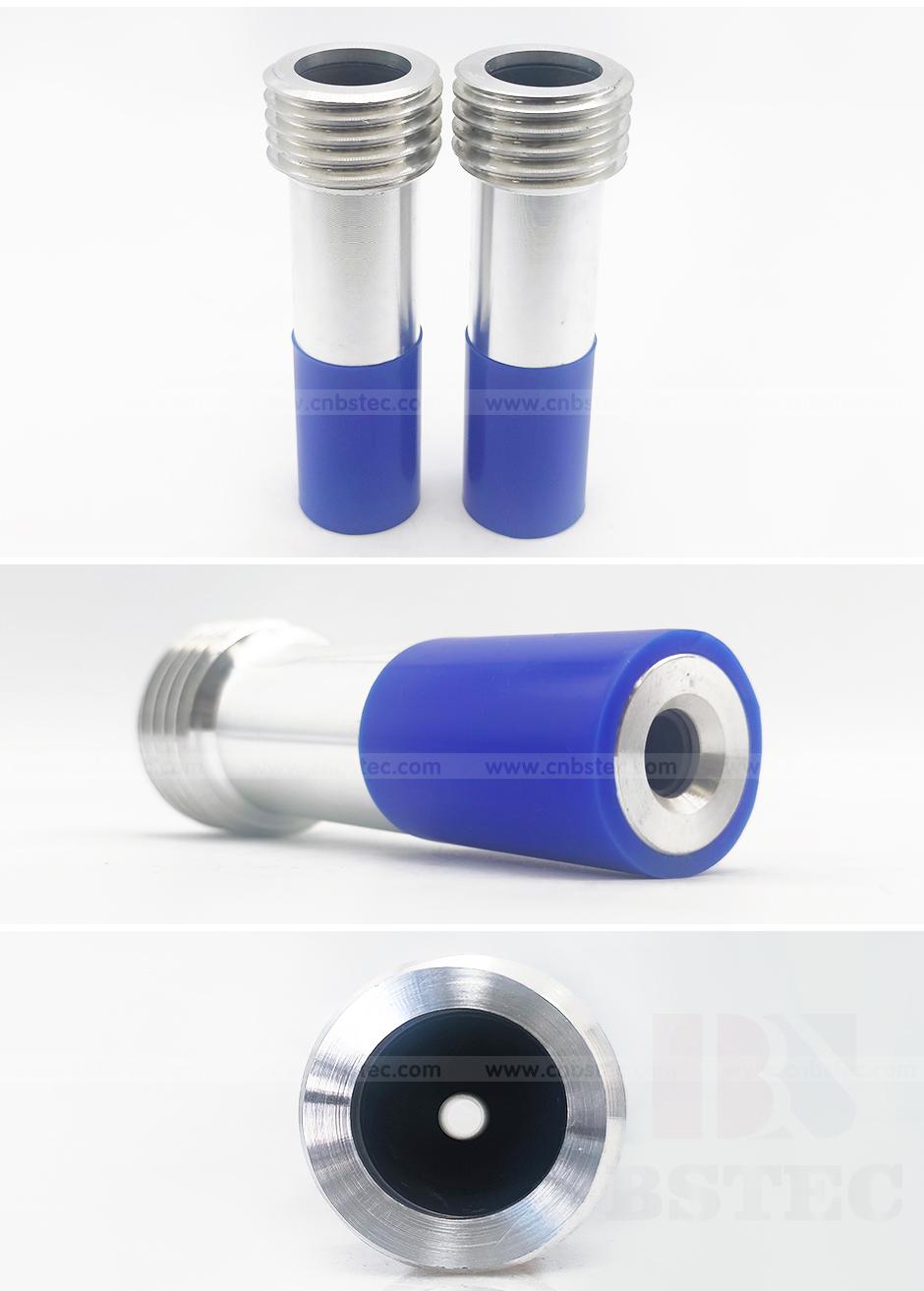 Clean Equipment B4C Boron Carbide Nozzle Sandblasting SSIC SIlicon Carbide Nozzle Venturi Sand Blasting Nozzle For Sandblasting