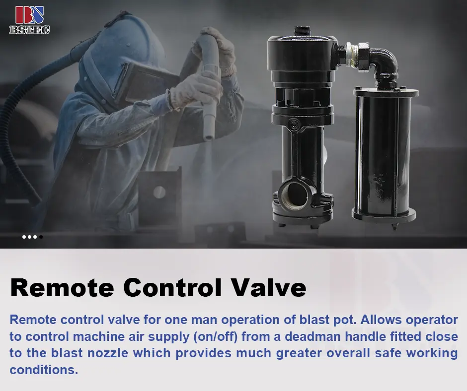 Remote Control Valve With Silencer