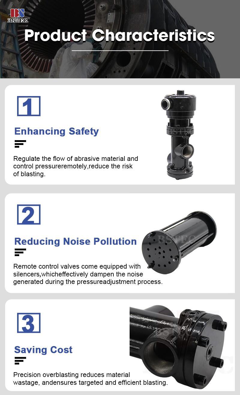 Remote Control Valve With Silencer