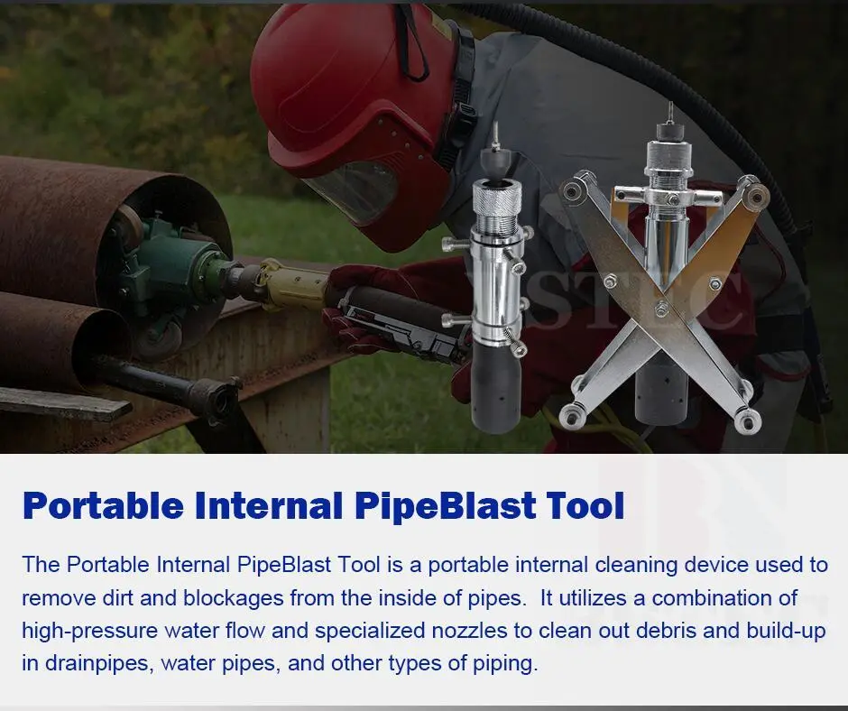 Portable Internal PipeBlast Tool