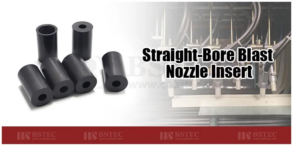 Straight-Bore Blast Nozzle Insert