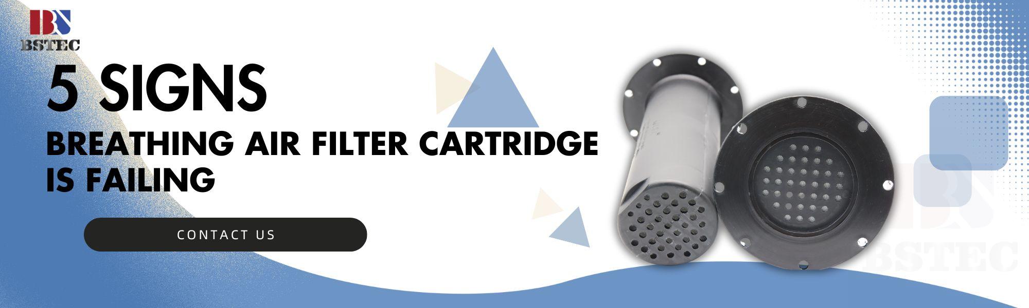 5 Signs Your Breathing Air Filter Cartridge is Failing