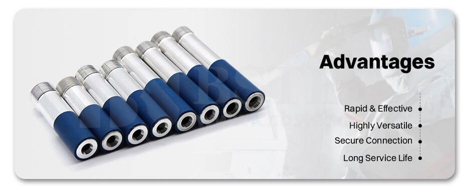 Long Venturi Nozzle Fine Thread Single Inlet with Steel Jacket Long Venturi Nozzle Fine Thread Single Inlet with Steel Jacket