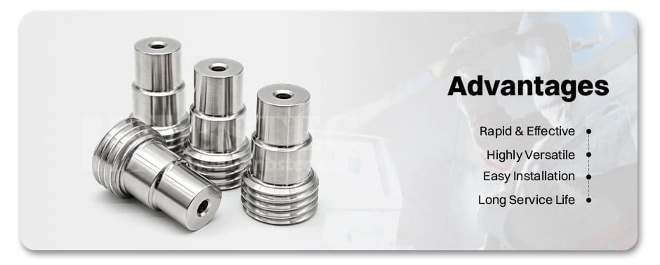 Short Venturi Nozzle Coarse Thread Single Inlet with Al Jacket Short Venturi Nozzle Coarse Thread Single Inlet with Al Jacket