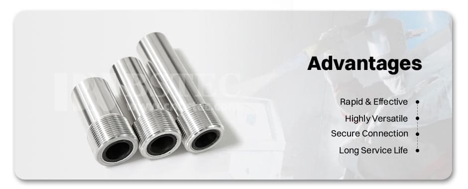 Short Venturi Nozzle Fine Thread Single Inlet with Al Jacket Short Venturi Nozzle Fine Thread Single Inlet with Al Jacket