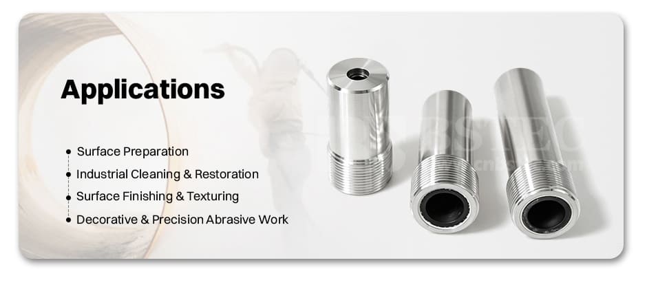 Short Venturi Nozzle Fine Thread Single Inlet with Al Jacket Short Venturi Nozzle Fine Thread Single Inlet with Al Jacket