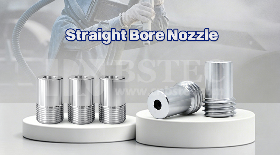 Straight Bore Nozzle Fine Thread with Al Jacket