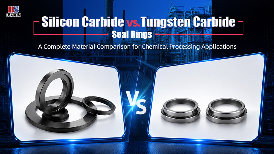 Silicon Carbide vs. Tungsten Carbide Seal Rings: A Complete Material Comparison for Chemical Processing Applications Silicon Carbide vs. Tungsten Carbide Seal Rings: A Complete Material Comparison for Chemical Processing Applications